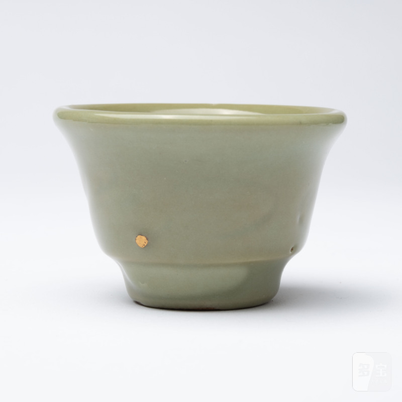    明 龍泉窯印花杯 - 图2